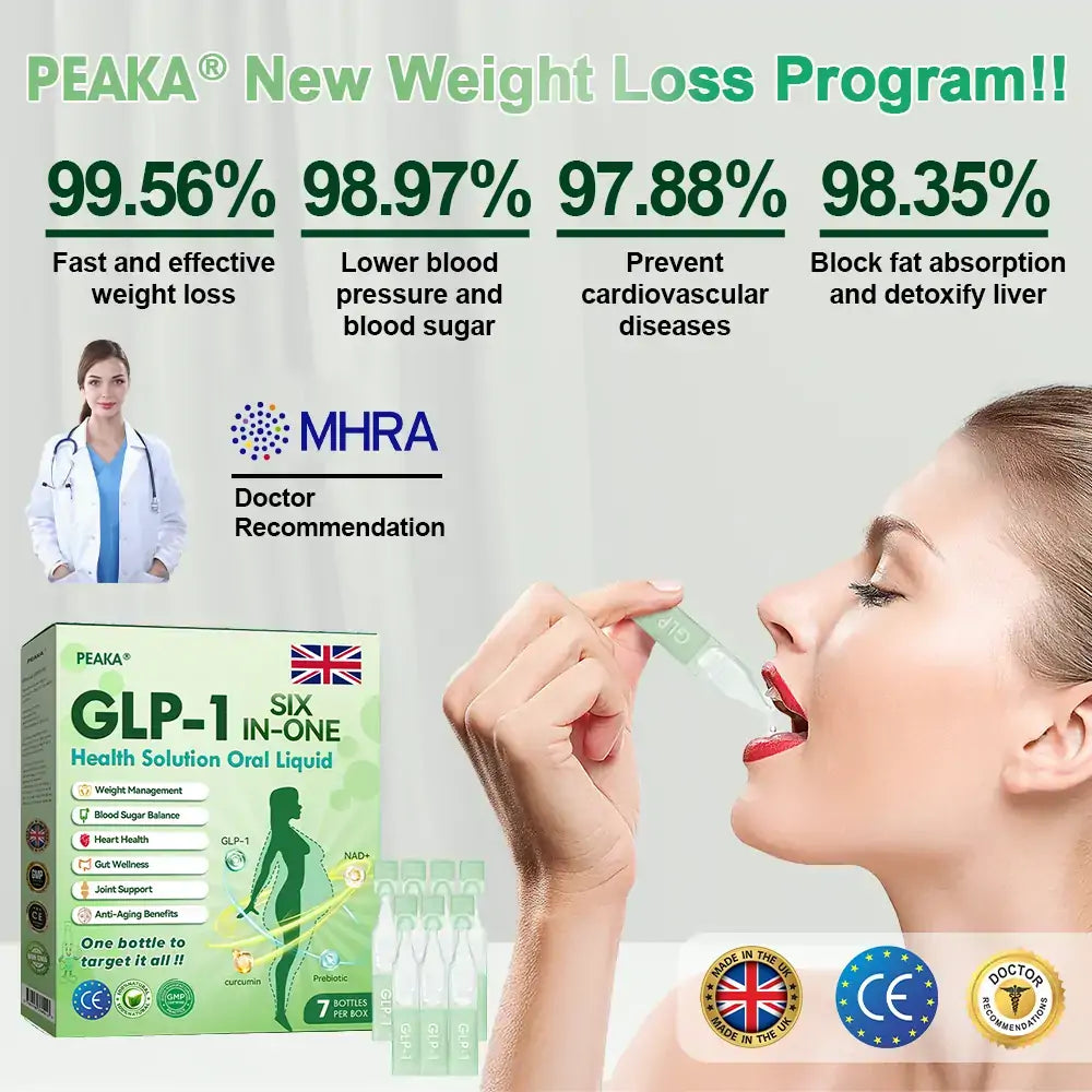 | 𝐋𝐚𝐬𝐭 𝐃𝐚𝐲 𝐏𝐫𝐨𝐦𝐨𝐭𝐢𝐨𝐧 𝟖𝟎% 𝐎𝐅𝐅 | 🇬🇧𝐏𝐄𝐀𝐊𝐀® 𝐆𝐋𝐏-𝟏 𝐒𝐈𝐗-𝐈𝐍-𝐎𝐍𝐄 𝐇𝐞𝐚𝐥𝐭𝐡 𝐒𝐨𝐥𝐮𝐭𝐢𝐨𝐧 𝐎𝐫𝐚𝐥 𝐋𝐢𝐪𝐮𝐢𝐝  (𝐄𝐯𝐞𝐫𝐲 𝐨𝐭𝐡𝐞𝐫 𝐝𝐚𝐲, 𝐯𝐢𝐬𝐢𝐛𝐥𝐞 𝐜𝐡𝐚𝐧𝐠𝐞𝐬 𝐢𝐧 𝟕 𝐝𝐚𝐲𝐬） ✅ 𝐅𝐨𝐫 𝐨𝐛𝐞𝐬𝐢𝐭𝐲, 𝐜𝐚𝐫𝐝𝐢𝐨𝐯𝐚𝐬𝐜𝐮𝐥𝐚𝐫 𝐡𝐞𝐚𝐥𝐭𝐡, 𝐝𝐢𝐚𝐛𝐞𝐭𝐞𝐬, 𝐬𝐥𝐞𝐞𝐩 𝐚𝐩𝐧𝐞𝐚, 𝐆𝐮𝐭 𝐇𝐞𝐚𝐥𝐭𝐡, 𝐣𝐨𝐢𝐧𝐭 𝐢𝐬𝐬𝐮𝐞𝐬, 𝐚𝐧𝐝 𝐦𝐨𝐫𝐞