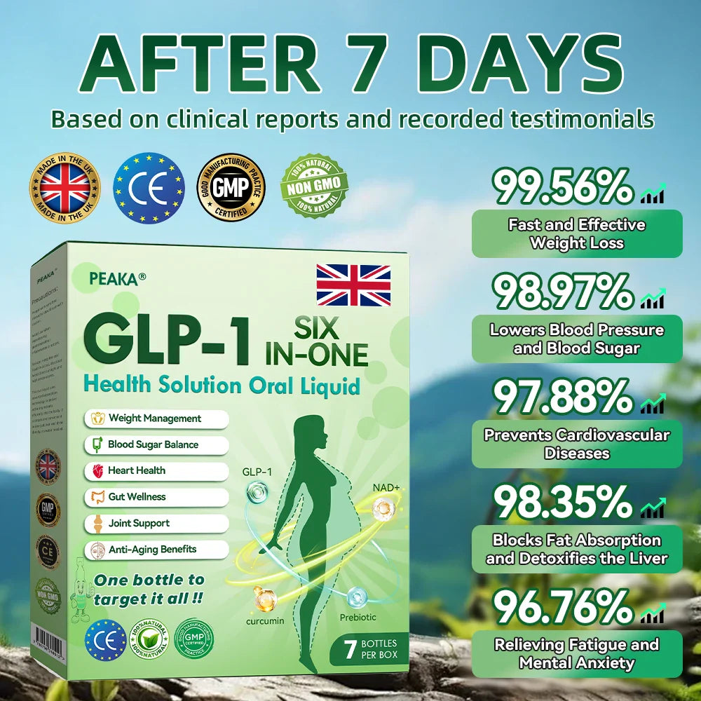 | 𝐋𝐚𝐬𝐭 𝐃𝐚𝐲 𝐏𝐫𝐨𝐦𝐨𝐭𝐢𝐨𝐧 𝟖𝟎% 𝐎𝐅𝐅 | 🇬🇧𝐏𝐄𝐀𝐊𝐀® 𝐆𝐋𝐏-𝟏 𝐒𝐈𝐗-𝐈𝐍-𝐎𝐍𝐄 𝐇𝐞𝐚𝐥𝐭𝐡 𝐒𝐨𝐥𝐮𝐭𝐢𝐨𝐧 𝐎𝐫𝐚𝐥 𝐋𝐢𝐪𝐮𝐢𝐝  (𝐄𝐯𝐞𝐫𝐲 𝐨𝐭𝐡𝐞𝐫 𝐝𝐚𝐲, 𝐯𝐢𝐬𝐢𝐛𝐥𝐞 𝐜𝐡𝐚𝐧𝐠𝐞𝐬 𝐢𝐧 𝟕 𝐝𝐚𝐲𝐬） ✅ 𝐅𝐨𝐫 𝐨𝐛𝐞𝐬𝐢𝐭𝐲, 𝐜𝐚𝐫𝐝𝐢𝐨𝐯𝐚𝐬𝐜𝐮𝐥𝐚𝐫 𝐡𝐞𝐚𝐥𝐭𝐡, 𝐝𝐢𝐚𝐛𝐞𝐭𝐞𝐬, 𝐬𝐥𝐞𝐞𝐩 𝐚𝐩𝐧𝐞𝐚, 𝐆𝐮𝐭 𝐇𝐞𝐚𝐥𝐭𝐡, 𝐣𝐨𝐢𝐧𝐭 𝐢𝐬𝐬𝐮𝐞𝐬, 𝐚𝐧𝐝 𝐦𝐨𝐫𝐞
